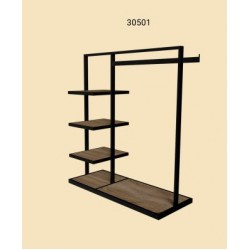 Стійка острівна, на 3 бокові полиці (вис.шир.довж.) 1320х500х1200мм (артикул 30501/0)